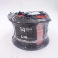 500' Southwire 14 AWG Orange Solid Copper Hookup Wire THHN