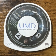Monster Hunter Freedom Unite Sony Playstation Portable PSP UMD Disc Only Tested