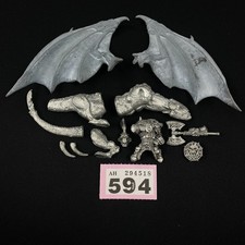 ORC WARBOSS ON WYVERN CITADEL METAL WARHAMMER FANTASY GAMES WORKSHOP OLD WORLD