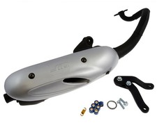 Auspuff Sito Plus LeoVince Minarelli für MBK Nitro Motowell Yamaha Aerox Anlage