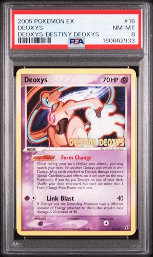 Deoxys graded PSA 8 for sale on eBay