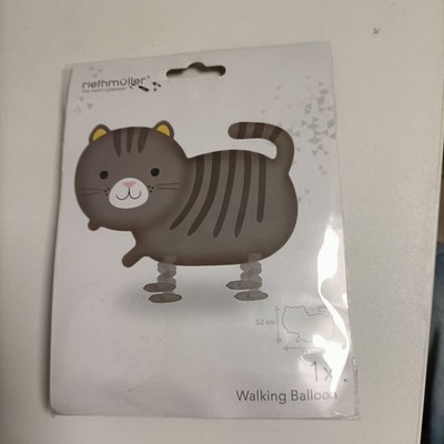 Folienballon / Walking Balloon Airwalker Katze / Cat,  52 x 75 cm
