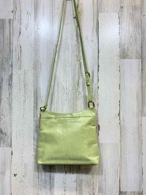PRE-OWNED HOBO GREEN YELLOW Handbag/YELLOW GREEN SQUARE CROSS BODY