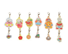 Kirby Cafe 2025 Limited Summer Connect Charm Collection set 6 Complete Keychain