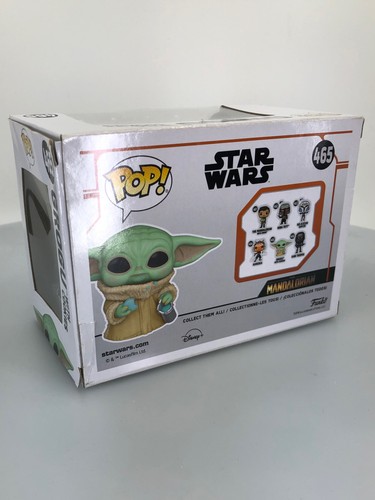 Funko POP! Figura de vinilo Star Wars The Mandalorian Grogu with Cookie #465 dañada - Imagen 6 de 14