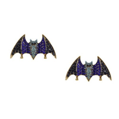 Set of 2 Fledermaus Schmuck Halloween Anstecker Stillscheide Damenbroschen