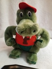 Gator Vintage 1983 Dakin UF Univ Florida Gators Fighting 10" Plush 33-7057 Korea