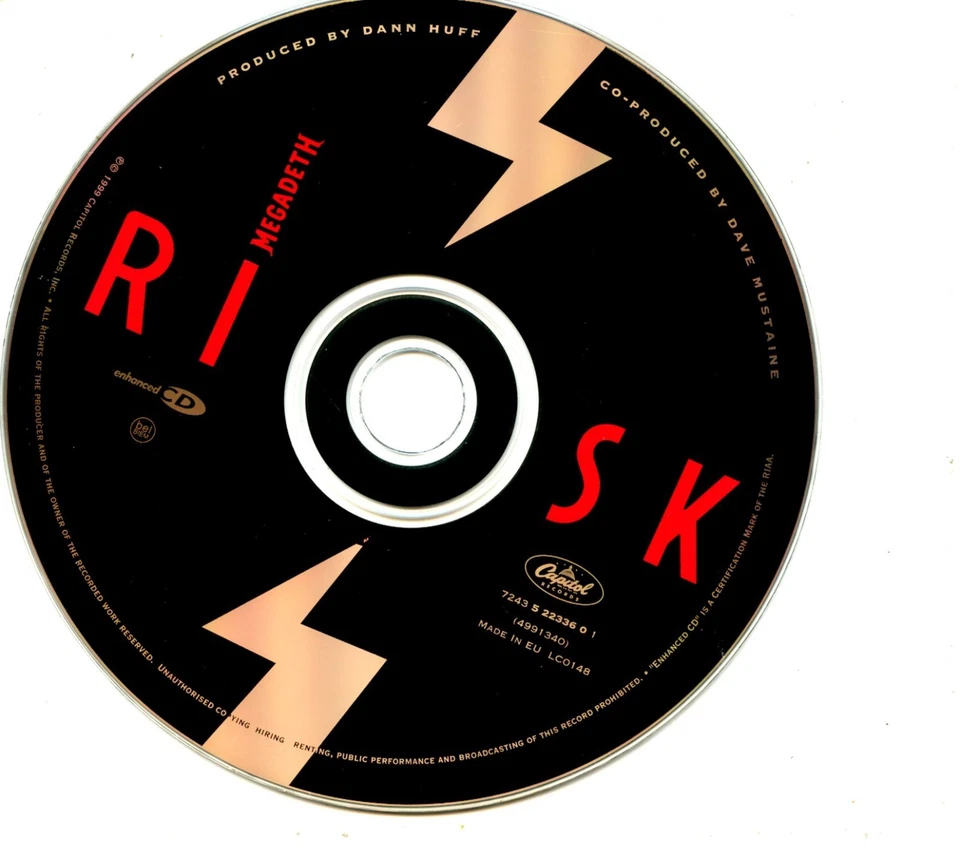 Megadeth - Risk - Image 3 of 4