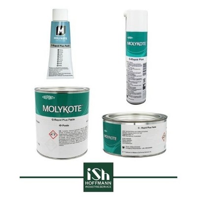 Molykote G-RAPID plus Montagepaste MoS2 schwarz 50g 250g 400ml 1 Kg Tube Dose