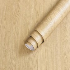 Light Wood Contact Paper for Countertops Cabinets 16x78 inch Matte 16" x 78"