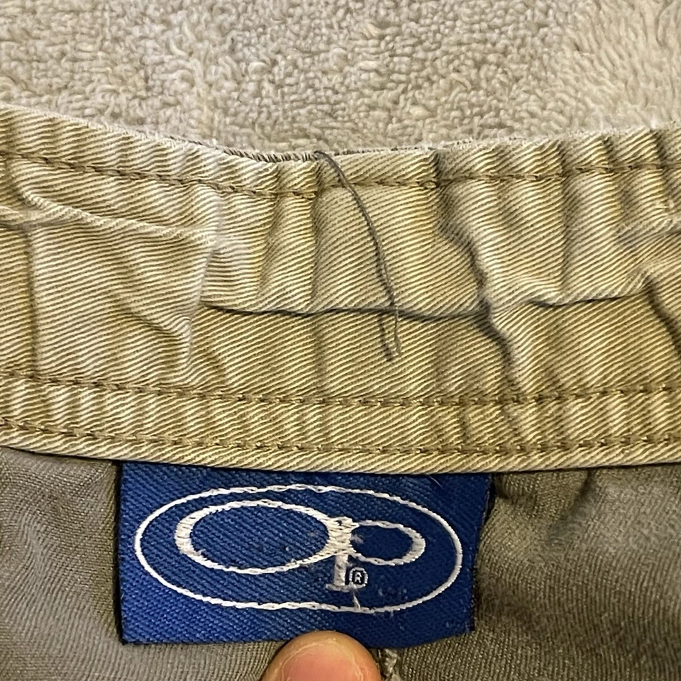 Pantalones Cortos De Colección Ocean Pacific Hombres Grandes Verde Carga Y2K Aire Libre Patinador Senderismo Foto 3 de 4