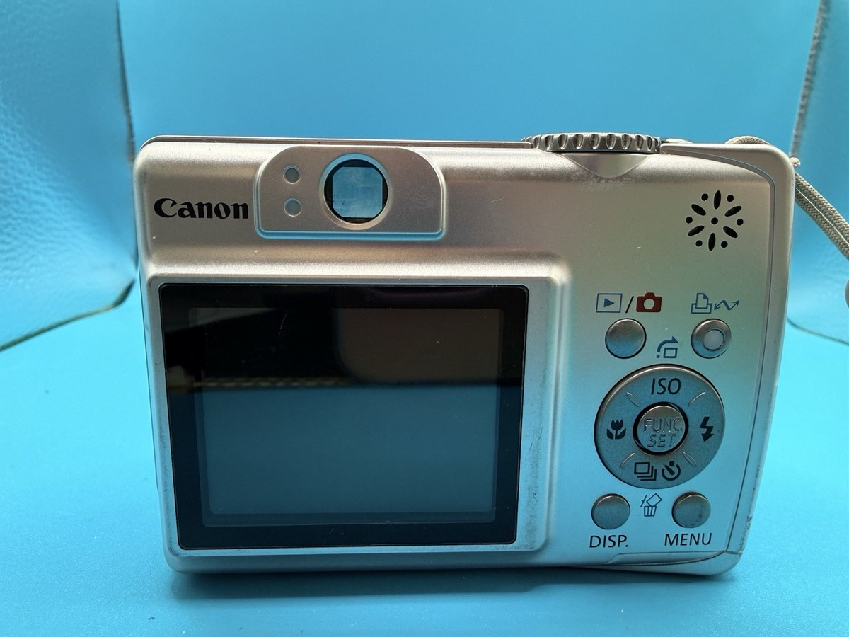 Canon Digital Camera PowerShot A550 7.1MP Silver 4x Optical Zoom