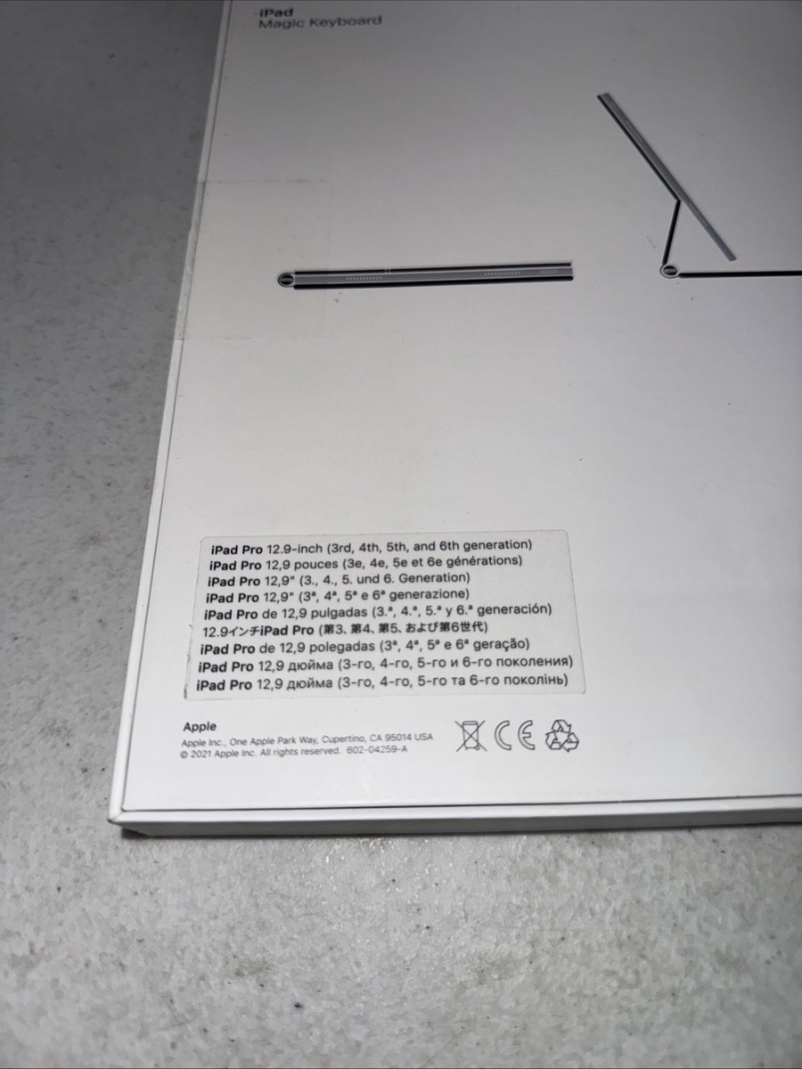 Apple 純正 magickeyboard 12.9インチ Apple Magic Keyboard for 12.9