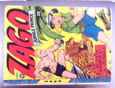 ZAGO JUNGLE PRINCE #3 1949 VOLPE SOLIDA COMPLETA GD JACK KAM ART