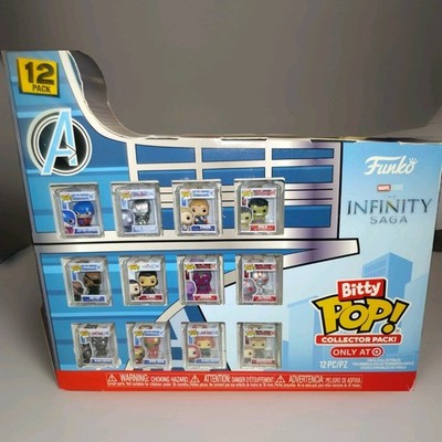 Funko Bitty Pop Avengers Infinity Saga 12-Pack Target Exclusive Marvel NIB