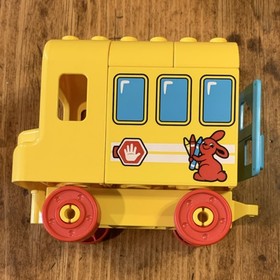 LEGO DUPLO My First Bus 10603 17 Piece Complete Boxed Set School Bus
