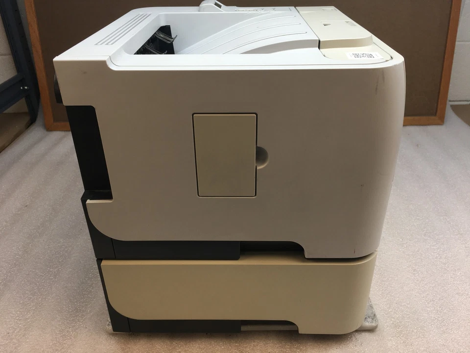 HP Laserjet P2055dn Workgroup Printer with Extra Tray - Toner Inc 203K pg ct - Image 3 of 4