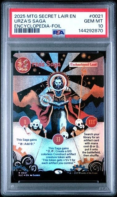 2025 MAGIC THE GATHERING SECRET LAIR COUNTDOWN KIT 0021 URZAS SAGA
