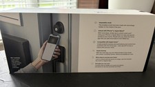 Level Home Smart Deadbolt BT Enabled Lock Works w/ Apple HomeKit - Matte Black