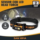 <!--F#f_0-->San Hima Head Torch COB LED Headlight Camping Rechargeable Headlamp Waterproof<!--F/-->