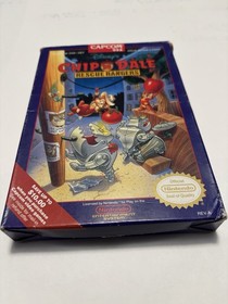 Capcom Disney's Chip 'N Dale: Rescue Rangers Nintendo NES 1990 w/  Box