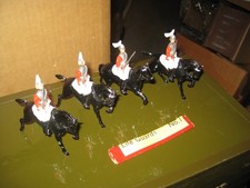 This is a lot of Britains: Set 1 - Life Guards, Post War c1950s - 4 Cavalry