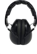BANZ Kidz Earmuffs 2 Years & Older - Loud Noise Cancelling Kids Black 