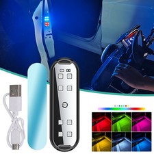 1/2Pcs Car LED Door Lights Welcome Light Magnetic Control Safe Anti-collisio