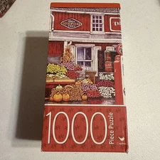 Old Village Hardware Store Bird-in-Hand, PA Gas Station 1000 Pcs Puzzle Cardinal