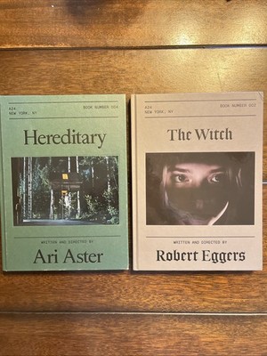 A24 Screenplay Book Lot Hereditary Ari Aster The Witch Robert Eggers Hardcovers