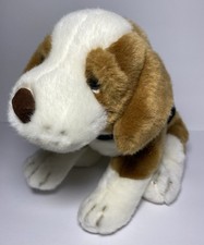 Russ Berrie The Beagle Dog 12" Plush Purebred Puppies Stuffed Animal Toy