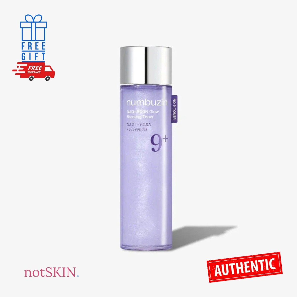NUMBUZIN No.9 NAD+ PDRN Glow Boosting Toner (200ml) – Brightening