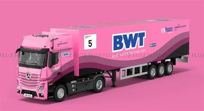 MODERNART&Perka Mercedes Benz Yongda BWT 5# transport vehicle 1:64 Truck Model