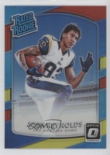 2017 Donruss Optic Rated Rookie Red & Yellow Prizm Josh Reynolds #151 gl2