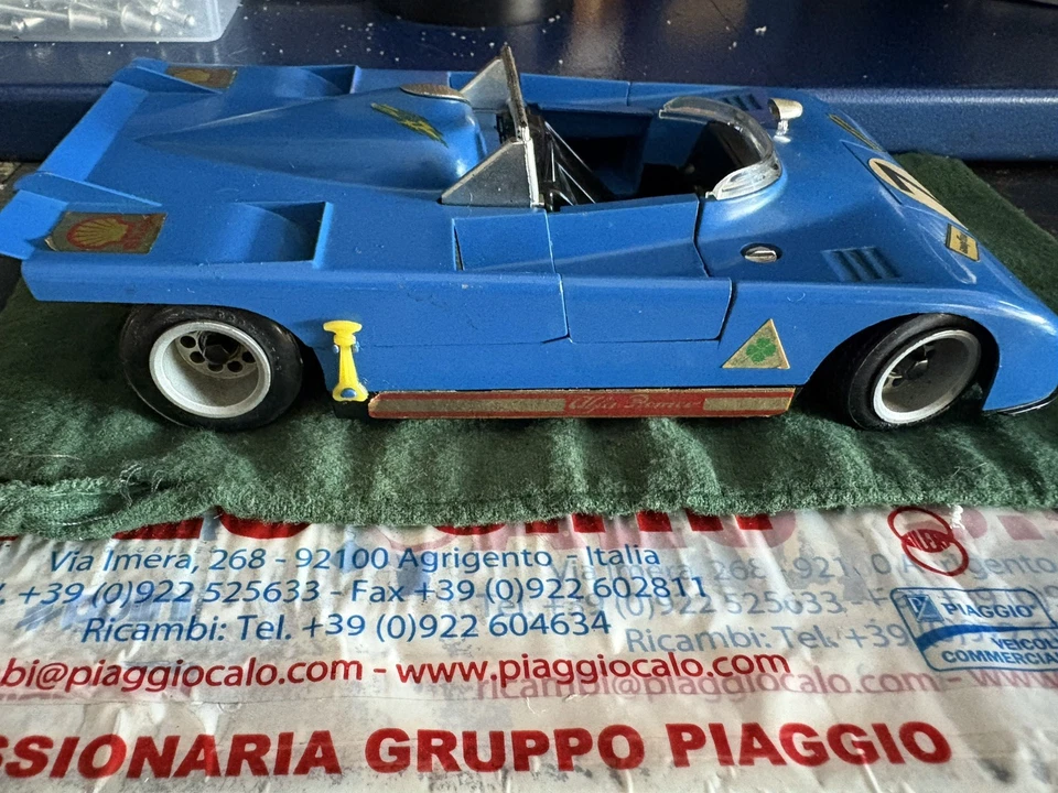 ALFA ROMEO 33.3 TT PROTOTIPO EDISON GIOCATTOLI SHOCKING 1:20 - Immagine 2 di 4