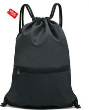 Drawstring Backpack Bag Sport Gym Sackpack
