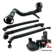 BMW Crankcase Vent PCV CCV Valve Hose Kit for E46 E60 E39 X3 X5  Crankcase