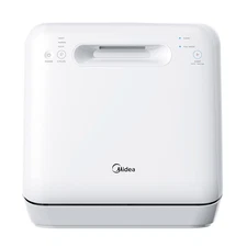 Midea Countertop Dishwasher with Integrated Pump for Convenient Cleaning