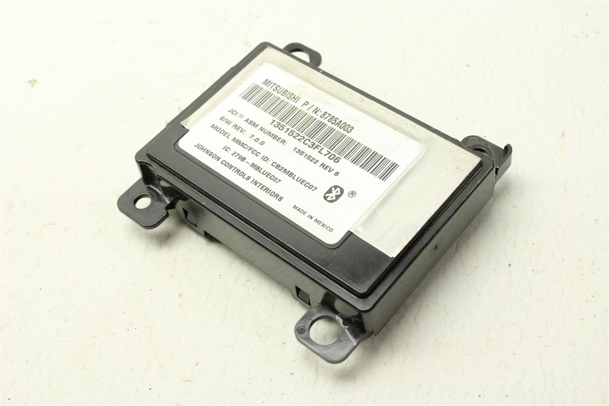 2008 Mitsubishi Lancer Bluetooth Communications Module OEM