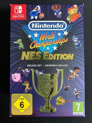 Nintendo NES Edition Deluxe Set World Championship Neu