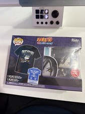 Funko Pop! Orochimaru Naruto Shippuden Figure T-Shirt Bundle Size XL Gamestop Ex