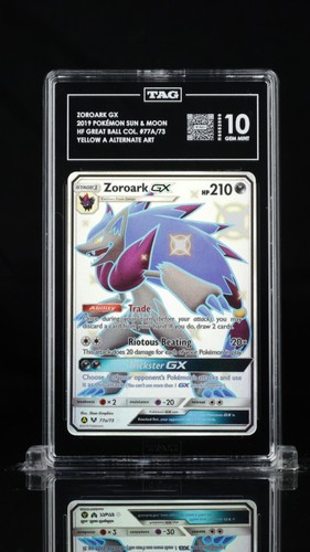 Zoroark-GX graded TAG 10 for sale on eBay