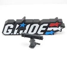 Marauders Equalizer Radar Disn w/ Mount - Vintage 1989 GI Joe ARAH Vehicle Part