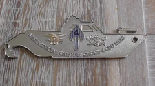 USN NSWG 4 Naval Special Warfare Group 4 CPO Mess Navy SEAL Challenge Coin #D209