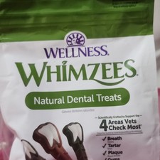 Wellness Dental Treats Brushzees Potato Starch Adult Dog Whimzees