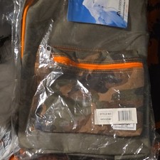 Everest Camouflage Canvas Kids Backpack Orang...