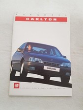 VAUXHALL CARLTON Car Sales Brochure MAR 1989 #V7366 EDITION TWO