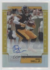 2019 Panini Chronicles Gold Zone Signatures 17/50 Benny Snell Jr #460 Auto 0bt4