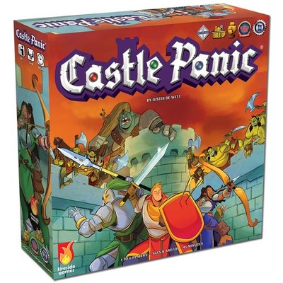 Fireside Games Castle Panic 2nd Edition Fantasy One size fits most, Blue