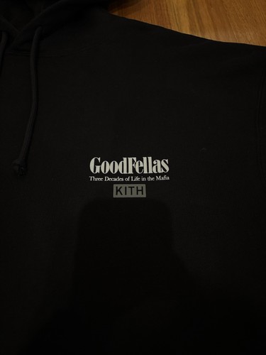 Kith x Goodfellas Henry Hill Hoodie Black ✅ Size M Brand New With Tags Rare - Picture 3 of 8
